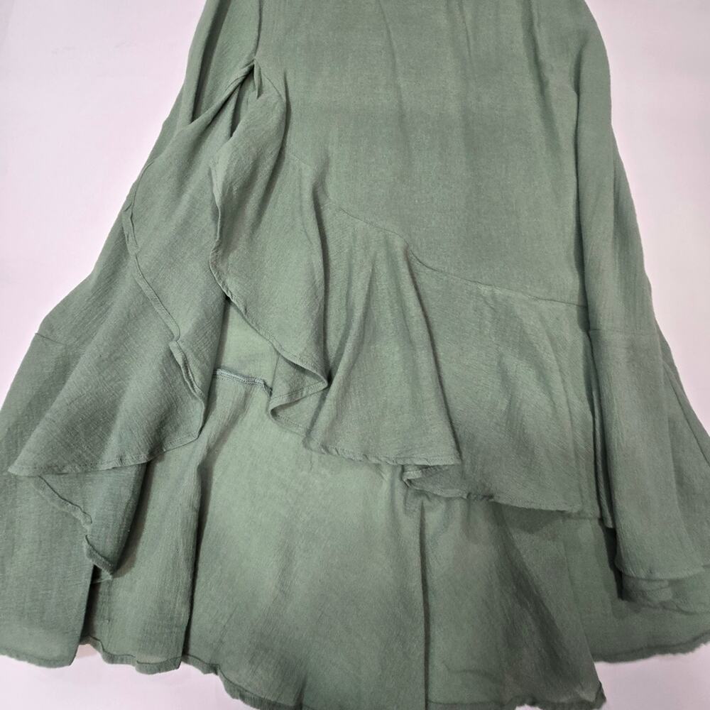Tularosa Karla Maxi Dress in Olive Green XS - Picture 3 of 11